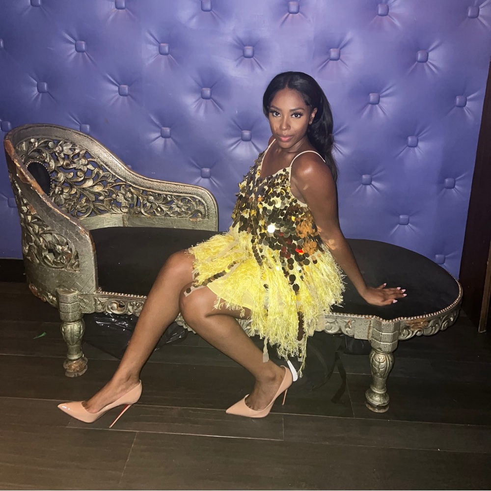 LIMITED EDITION ASOS Pailette Sequin Mini Dress